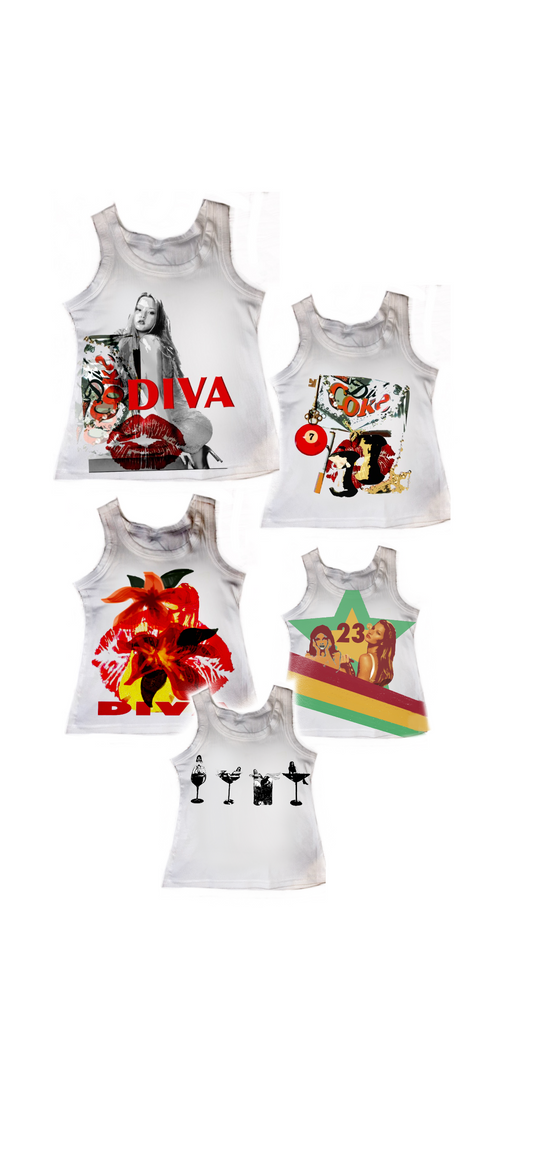 Graphic 2000's Tank-tops for women!