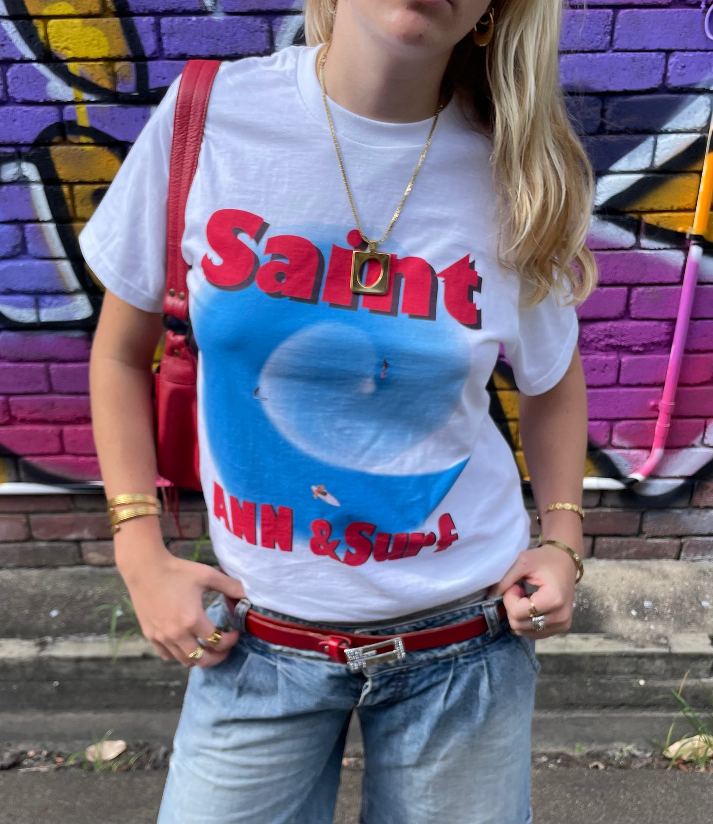 Saint Ann Checkers & Baby Tee