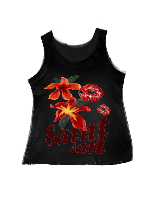 Flower kiss Tank