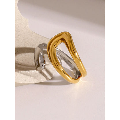 Luca Two Toned Ring