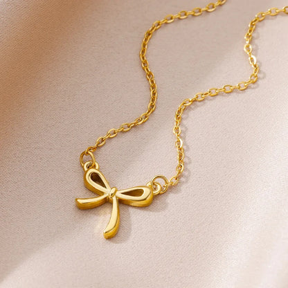 Bow Necklace