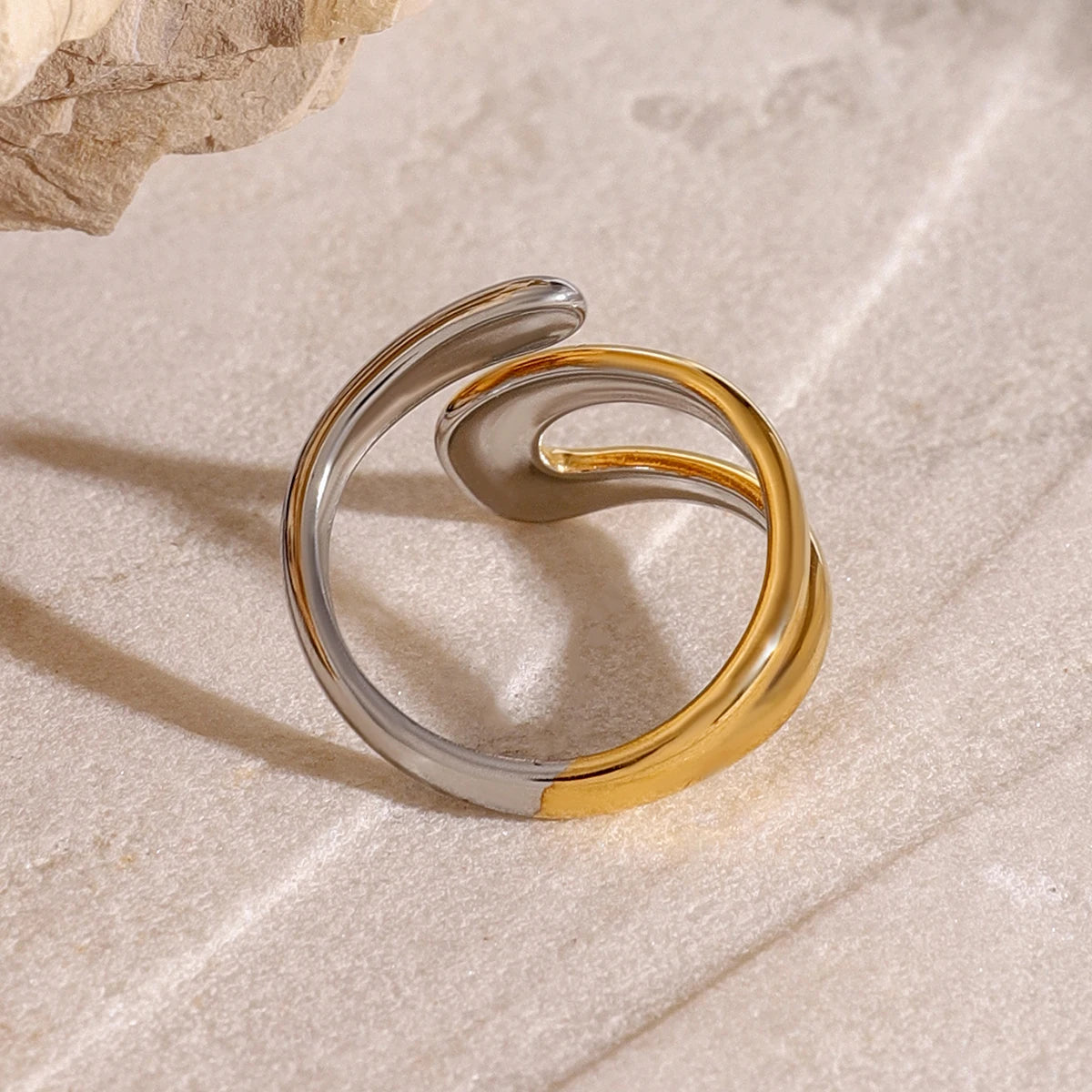 Luca Two Toned Ring